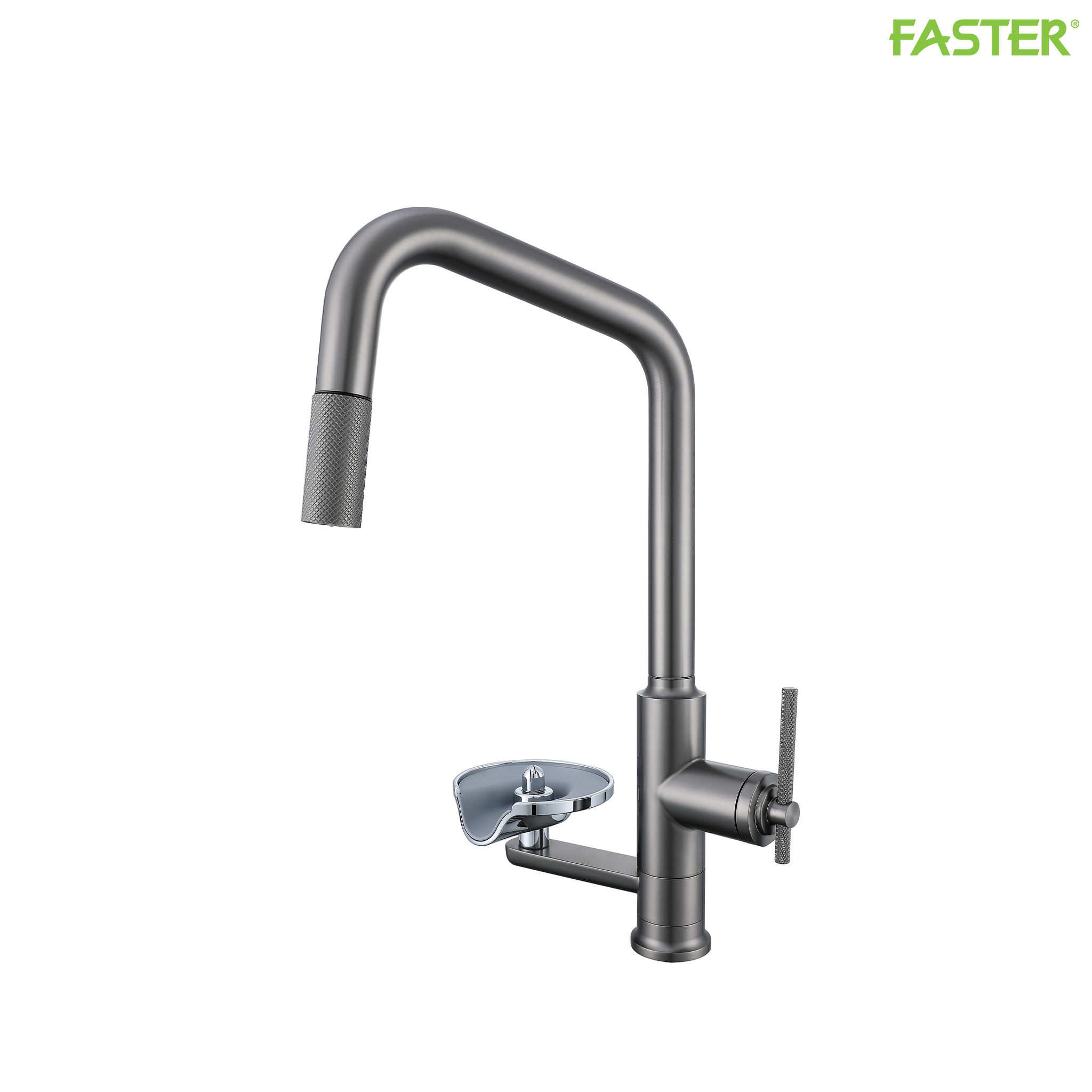 Vòi rửa bát kéo rút hai đường nước nóng lạnh tích hợp rửa ly FS 1109G
